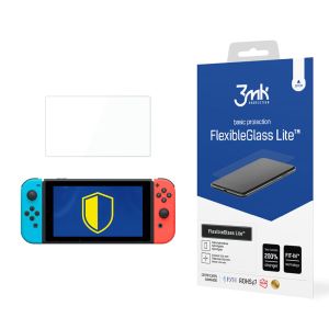 Unbreakable hybrid glass for Nintendo Switch - 3mk FlexibleGlass Lite