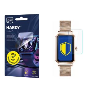 Hybrid glass for smartwatch Rubicon RNCE86 - 3mk HARDY® Fusion Watch Protection™