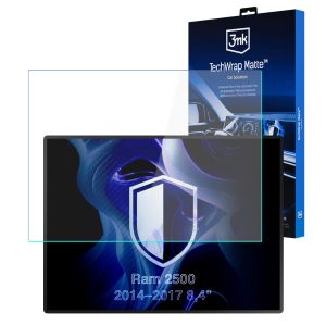 Matte screen protector for the navigation display for Ram 2500 2014–2017 8,4" – 3mk TechWrap Matte™ Center Display