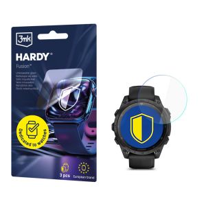 Hybrid glass for smartwatch Garmin Tactix 8 47mm - 3mk HARDY® Fusion Watch Protection™