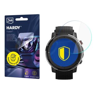 Hybrid glass for smartwatch Xiaomi Amazfit Stratos 3 - 3mk HARDY® Fusion Watch Protection™
