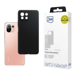 Case for Xiaomi Mi 11 Lite 4G/5G/11 Lite 5G NE - 3mk Matt Case Black