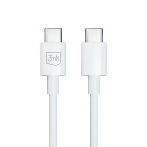 USB-C to C Cable 100W 5A 1.2m - 3mk Hyper Cable White