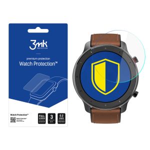Protective glass for Xiaomi Amazfit GTR 47mm smartwatch screen - 3mk Watch Protection