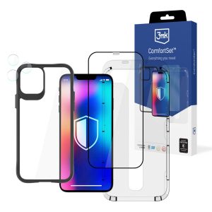 Full protection for Apple iPhone 11 Pro - 3mk Comfort Set 4in1