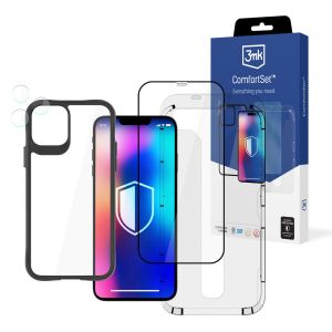 Full protection for Apple iPhone 11 Pro Max - 3mk Comfort Set 4in1