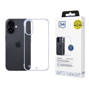 Ultra-light case for Apple iPhone 16 - 3mk Just20g Clear Case