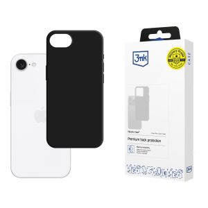 Case for Apple iPhone 16E - 3mk Silicone Case Black