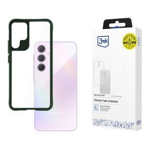 Case for Samsung Galaxy A35 5G - 3mk Satin Armor Case+ Green