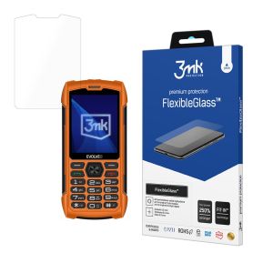 Hybrid unbreakable glass for Evolveo StrongPhone H1 - 3mk FlexibleGlass™