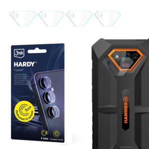 Camera lens protector for Hammer Iron V - 3mk HARDY® Fusion Lens Protection™