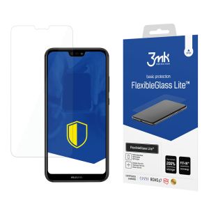 Unbreakable hybrid glass for Huawei P20 Lite - 3mk FlexibleGlass Lite