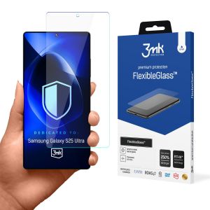 Hybrid unbreakable glass for Samsung Galaxy S25 Ultra - 3mk FlexibleGlass™