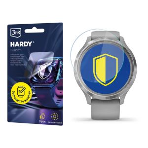 Hybrid glass for smartwatch Garmin Vivomove 3 - 3mk HARDY® Fusion Watch Protection™
