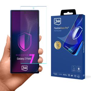 Shatterproof glass for Samsung Galaxy Z Fold 7 - 3mk FlexibleGlass Pro