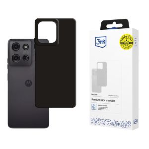 Case for Motorola Moto G75 - 3mk Matt Case Black