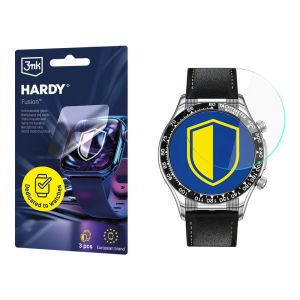 Hybrid glass for smartwatch Rubicon RNCE94 - 3mk HARDY® Fusion Watch Protection™