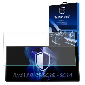 Matte screen protector for the navigation display for AUDI A6 C8 2018-24 – 3mk TechWrap Matte™ Center Display