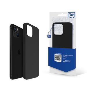 Case for Apple iPhone 13 - 3mk Silicone Case Black