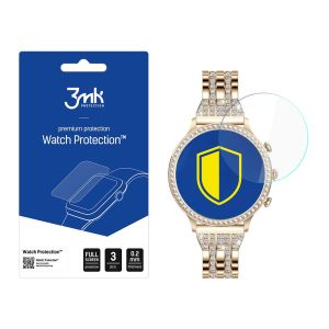 Protective glass for Manta Diamond Lusso Gold SWD01GD smartwatch screen - 3mk Watch Protection