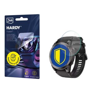 Hybrid glass for smartwatch Manta Activ X GPS black SWA001BK - 3mk HARDY® Fusion Watch Protection™