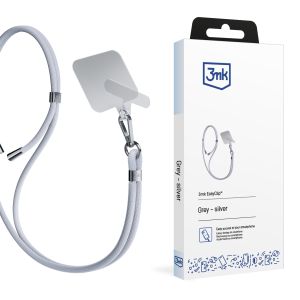 3mk EasyClip smartphone strap Grey (silver)
