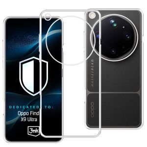 Transparent case for Oppo Find X9 Ultra – 3mk HARDY® Vision Case™
