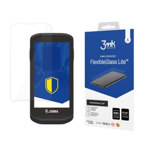 Unbreakable hybrid glass for Zebra TC25BJ - 3mk FlexibleGlass Lite