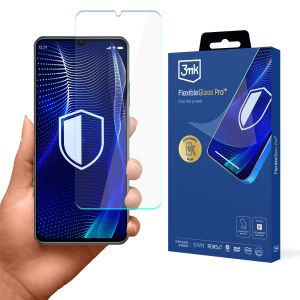 Shatterproof glass for Realme C63 - 3mk FlexibleGlass Pro