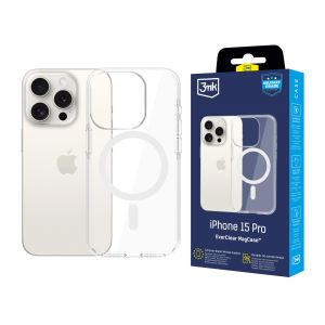 Case for Apple iPhone 15 Pro - 3mk EverClear MagCase