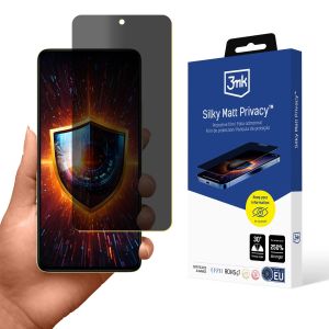 Privacy film for Redmi Note 14 4G - 3mk Silky Matt Privacy