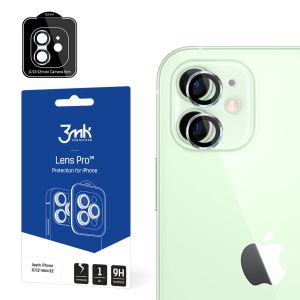 Tempered Glass for Camera Lens for Apple iPhone 11 - 3mk Lens Protection Pro Black