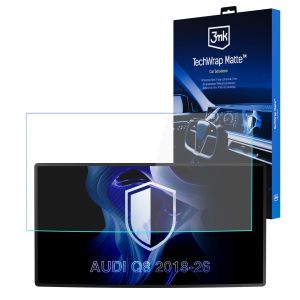 Matte protective film for the screen of the clock for AUDI Q8 2018-26 - 3mk TechWrap Matte Cluster