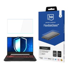 Shatterproof hybrid glass for ASUS TUF Gaming A15 - 3mk FlexibleGlass