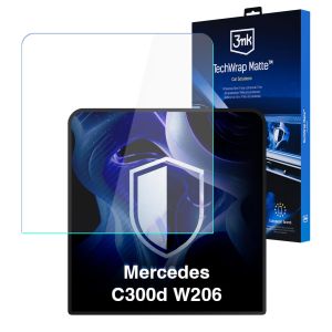 Matte screen protector for the navigation display for Mercedes C300d W206 – 3mk TechWrap Matte™ Center Display