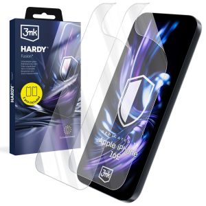 Hybrid glass for Apple iPhone 16E - 3mk Hardy Fusion