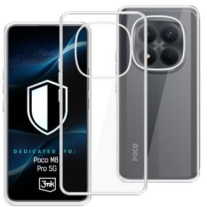 Transparent case for Poco M8 Pro 5G – 3mk HARDY® Vision Case™
