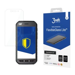 Unbreakable hybrid glass for CAT S41 - 3mk FlexibleGlass Lite