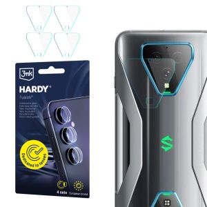 Camera lens protector for Xiaomi Black Shark 3 - 3mk HARDY® Fusion Lens Protection™