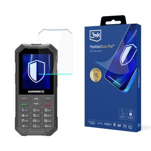 Shatterproof glass for myPhone Hammer 6 - 3mk FlexibleGlass Pro