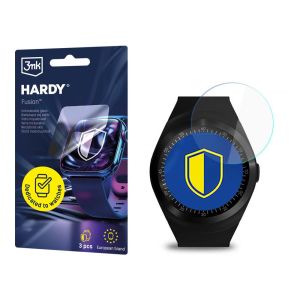 Hybrid glass for smartwatch Media-Tech Round Watch GSM MT855 - 3mk HARDY® Fusion Watch Protection™