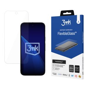 Hybrid unbreakable glass for Google Pixel 9A - 3mk FlexibleGlass™
