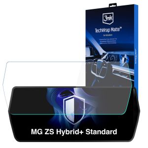 Matte screen protector for the navigation display for MG ZS Hybrid+ Standard – 3mk TechWrap Matte™ Center Display