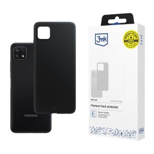 Case for Samsung Galaxy A22 5G - 3mk Matt Case Black
