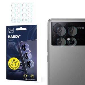 Camera lens protector for Poco X6 Pro 5G - 3mk HARDY® Fusion Lens Protection™