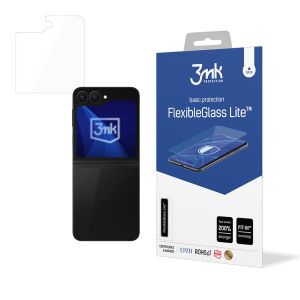 Unbreakable hybrid glass for Samsung Galaxy Z Flip 6 / 7 FE - 3mk FlexibleGlass Lite