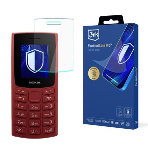 Shatterproof glass for Nokia 105 4G (2023) - 3mk FlexibleGlass Pro