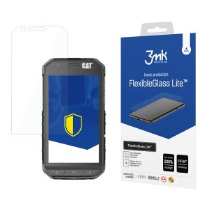 Unbreakable hybrid glass for CAT S31 - 3mk FlexibleGlass Lite