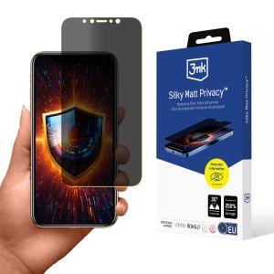 Privacy film for Apple iPhone Xs - 3mk Silky Matt Privacy
