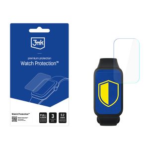 Protective glass for Xiaomi Smart Band 9 Active smartwatch screen - 3mk Watch Protection